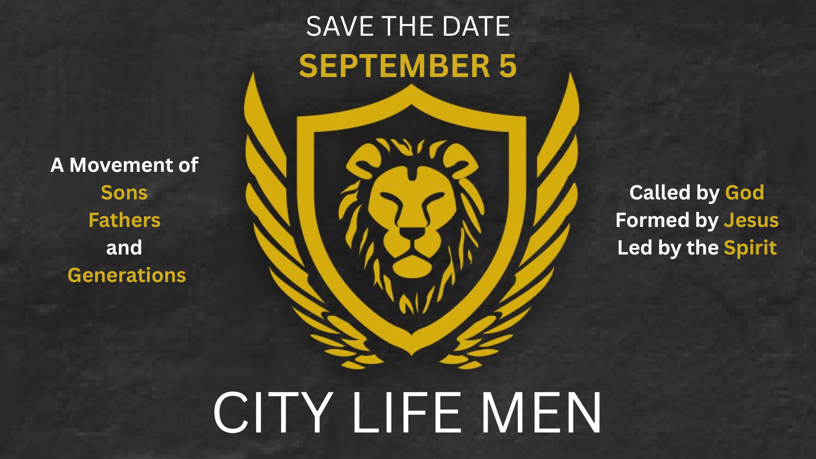 CITY LIFE MEN EVENT